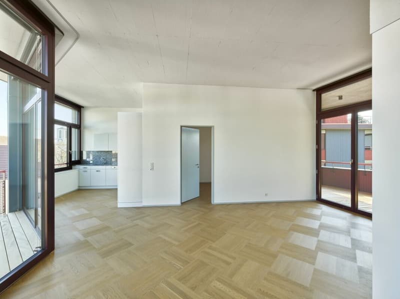 Raumhohe Wohnung im Neubauprojekt "Chrüzacher" (3)