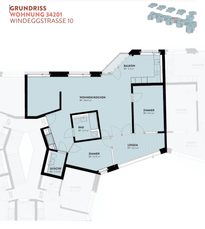 Raumhohe Wohnung im Neubauprojekt "Chrüzacher" (12)