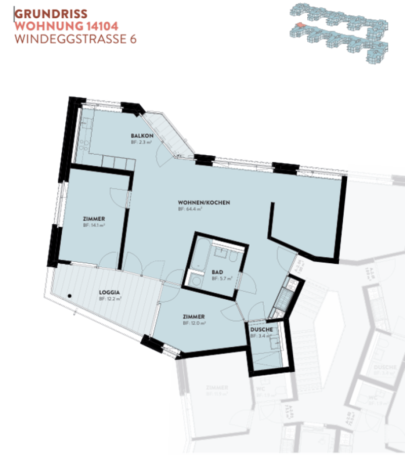 3.5 (+) -Zimmer-Neubau-Wohnung in Dietikon (10)
