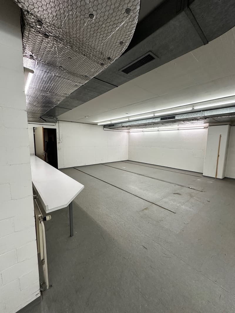 Lagerfläche im 2. UG zu vermieten nahe Schaffhauserplatz (5)
