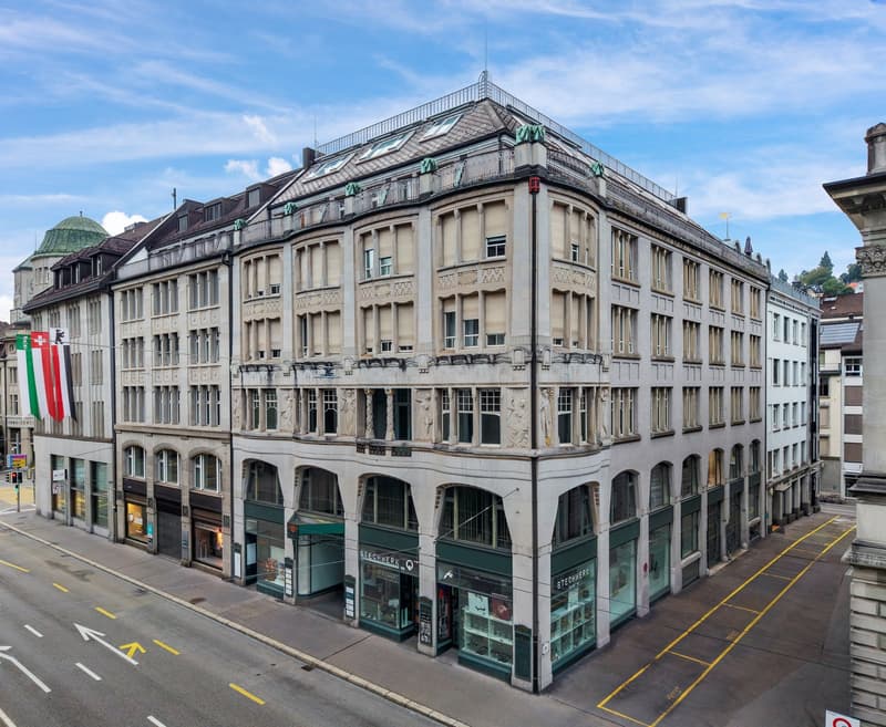 Arbeiten an Toplage - Bürofläche beim Hauptbahnhof St. Gallen (2)