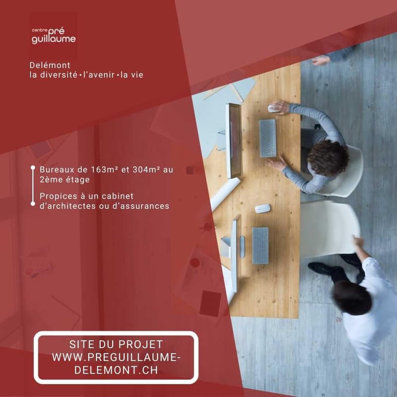 Bureaux modernes à louer au cur de Delémont (3)