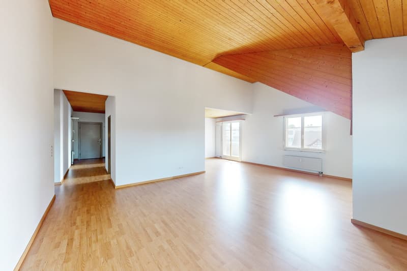 Dachwohnung mit geräumigen Grundriss! (3)