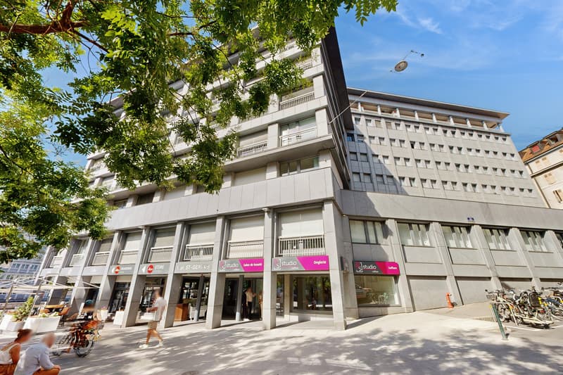 Place St-Gervais 1 - dans quartier des affaire en plein centre Genève (3)