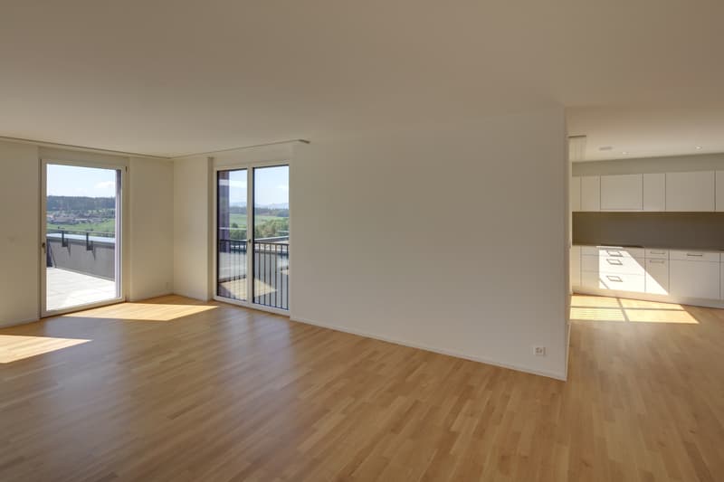 Helle Wohnung mit grosszügigem Balkon in der Überbauung Ankenbüel! (3)