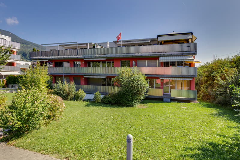 Wohnung mit Anschluss zum Garten in praktischer Lage (1)