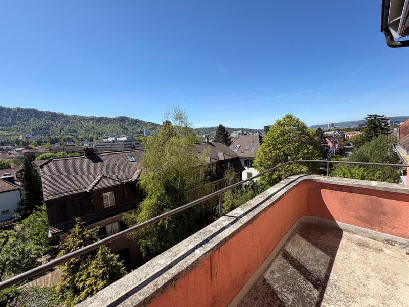 Zentrale und helle Wohnung in gepflegtem Quartier, befristet für 1 Jahr. (10)