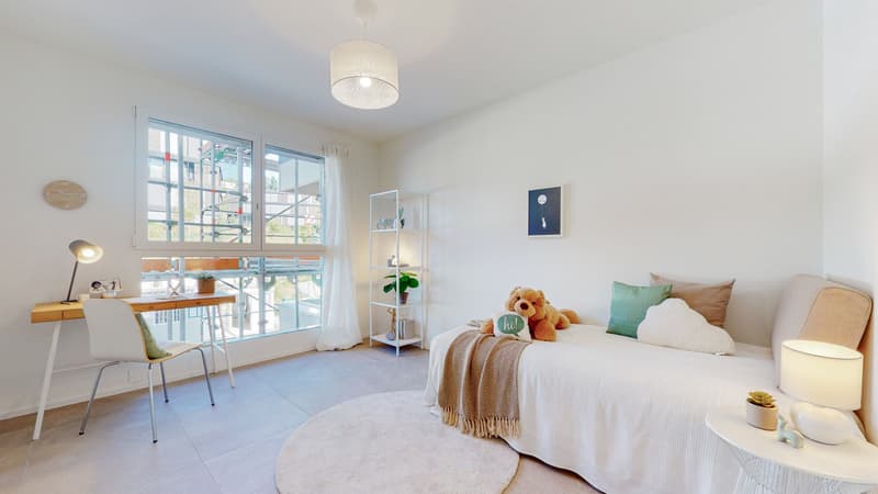 Spazi luminosi in una soluzione moderna:  Residenza GEA (8)