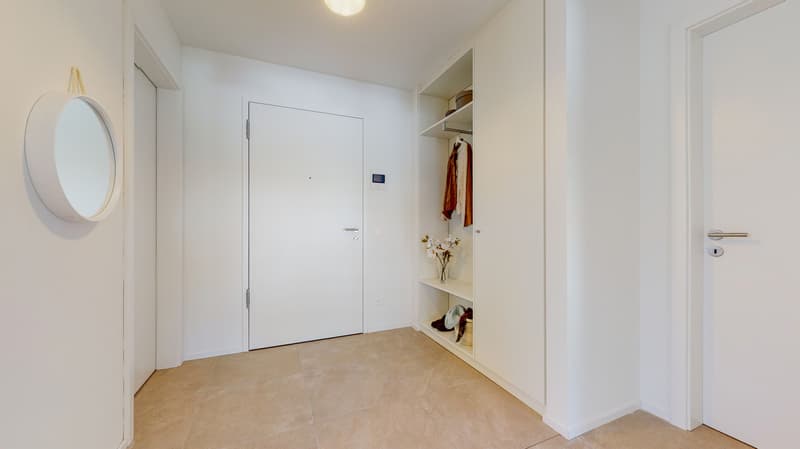 Spazi luminosi in una soluzione moderna:  Residenza GEA (2)