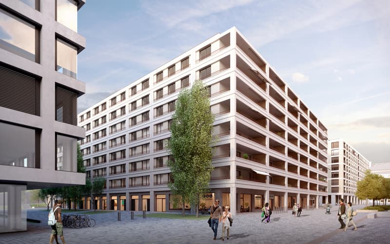 Moderne Neubauwohnung mit Loggia im Greencity (1)