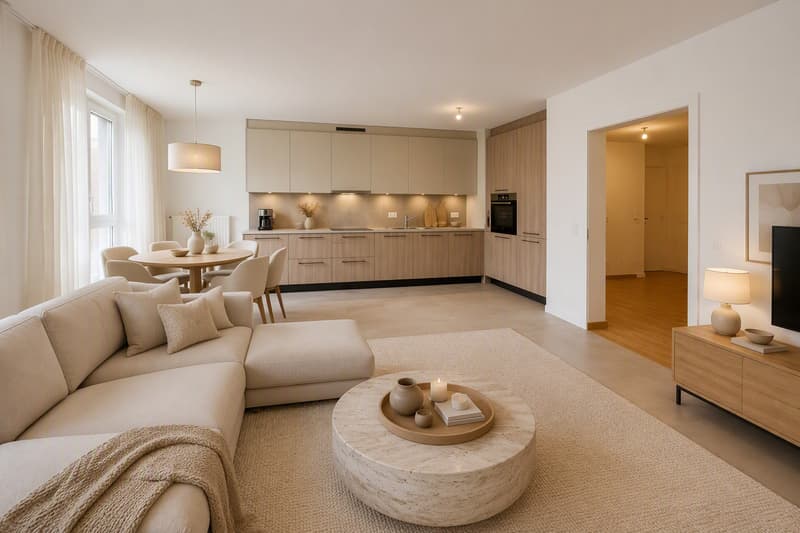 Appartement entièrement rénové - 1 mois de loyer offert (4)
