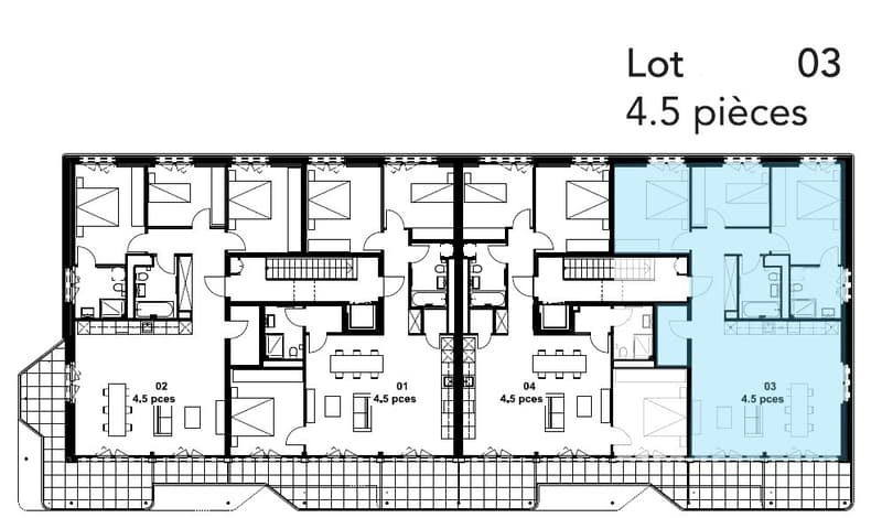 Nouveaux logements de standing  4.5 pièces à Epalinges (10)