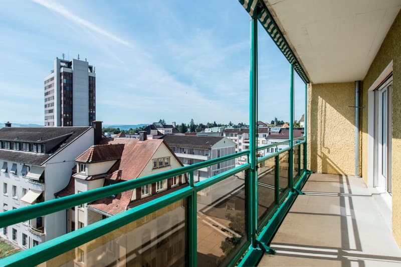Attikawohnung im 10. Obergeschoss - hoch hinaus. Kautionsfrei Wohnen. (5)