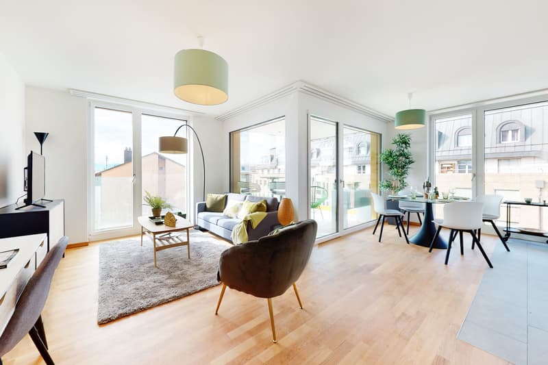 Magnifique appartement dans un bâtiment moderne ! (4)
