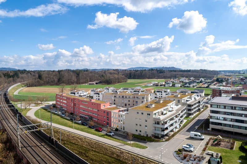 72 m² Wohnkomfort und 24.5 m² Balkon zum Geniessen! (1)