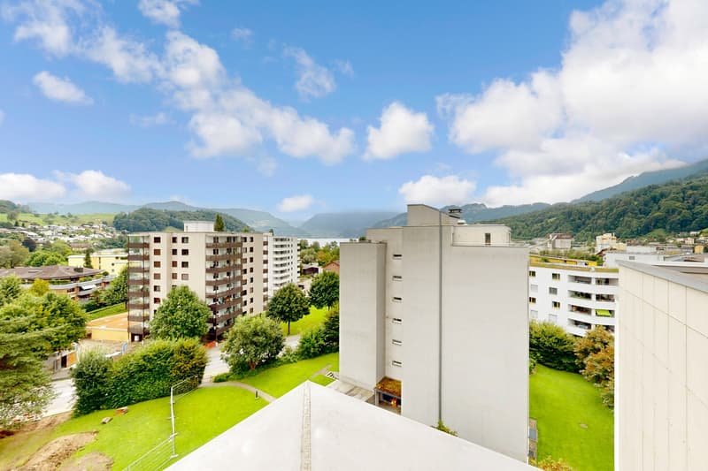 Dachwohnung mit grosser Terrasse und grossartiger Aussicht! (5)