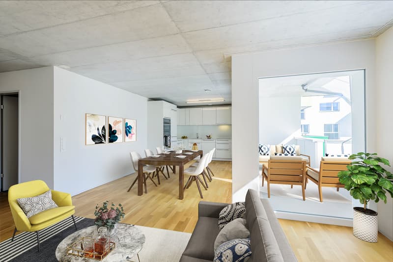 Entdecken Sie Ihr neues Zuhause in dieser traumhaft hellen EG-Wohnung! (1)