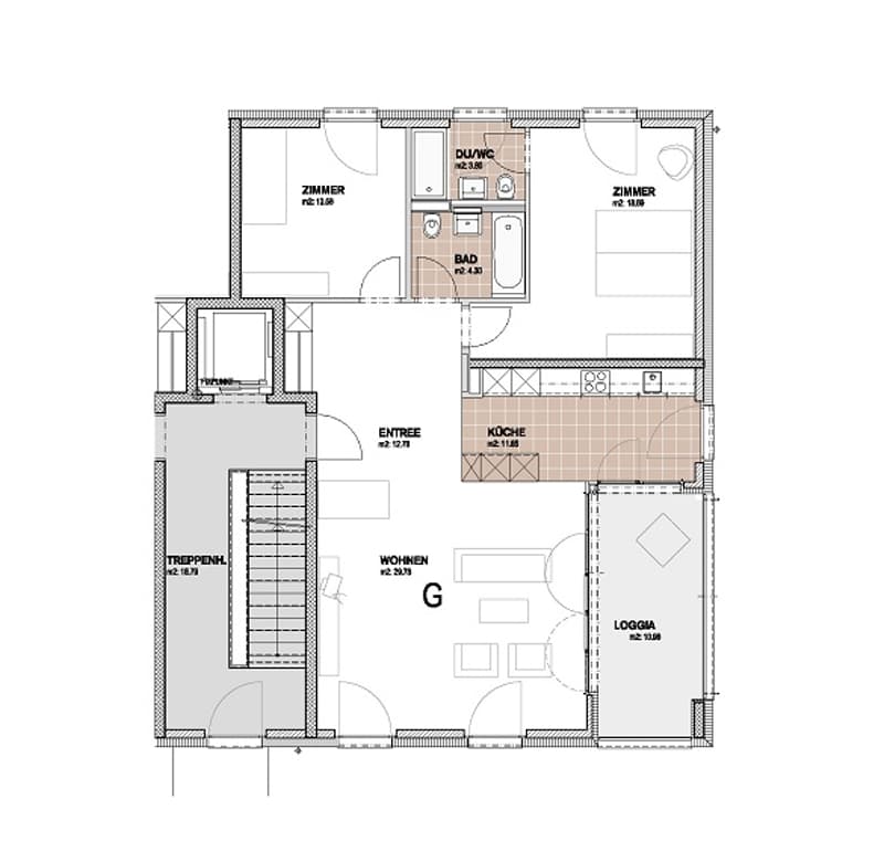 Moderne Wohnung auf der Allschwiler Höhe (6)