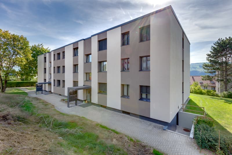 Alpensicht gesucht? Attraktive 3.5-Zimmerwohnung in Münsingen (2)