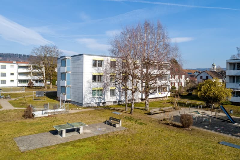 Ansprechende Wohnung in grüner Umgebung (2)