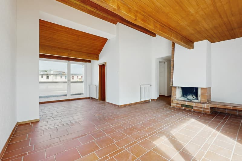Logement rénové, traversant et occupant tout le dernier étage (8)