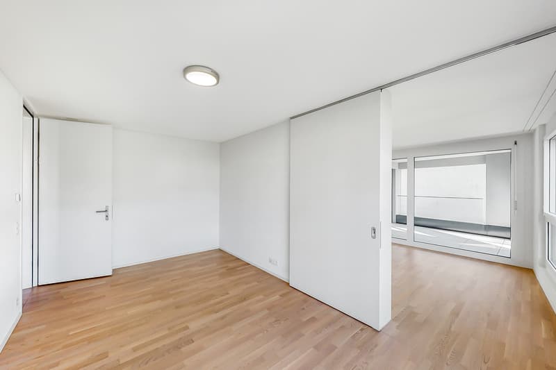 Residenza Laville: moderno, grandi vetrate e terrazzo coperto (6)