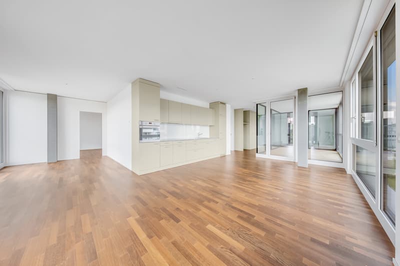 Moderne Wohnung im Glattpark (3)