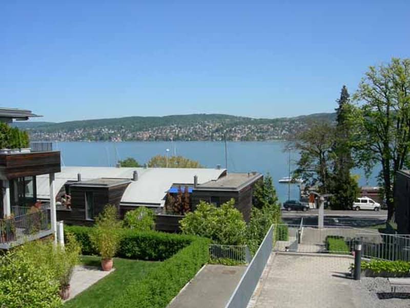 Tolle Dachwohnung an einmaliger Lage am schönen Zürichsee (1)