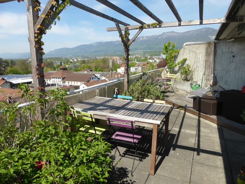 Über den Dächern von Solothurn - Galeriewohnung an zentraler Lage! (11)