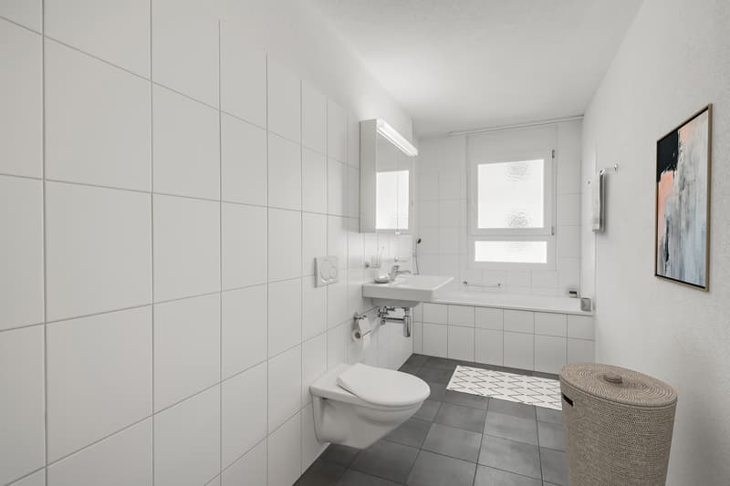 Grosszügige Wohnung mit sonnigem Gartensitzplatz (5)
