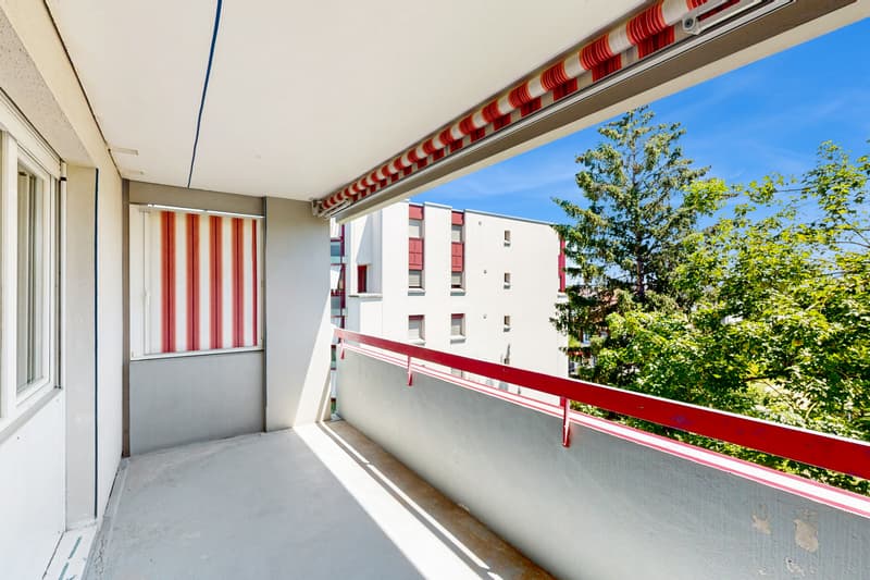 Helle Wohnung  in beliebter, ruhiger Lage mit grossem Balkon.... (5)