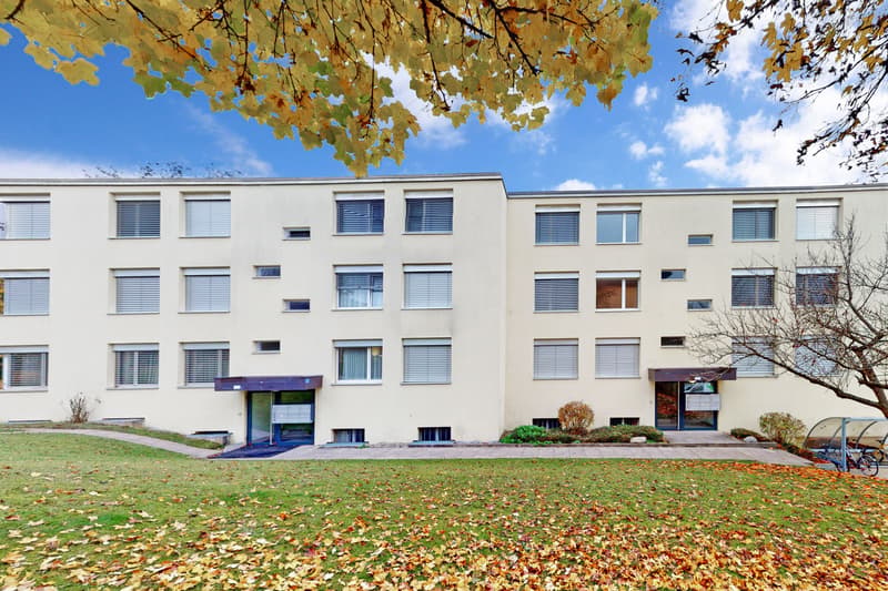 Grosszügige Familienwohnung mit Sicht ins Grüne (1)