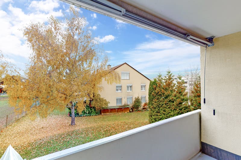 Grosszügige Familienwohnung mit Sicht ins Grüne (12)