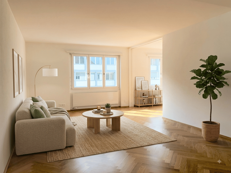 Moderne 3.5 Zi Wohnung im 3.OG, nah am Rotsee und dem Zentrum (3)