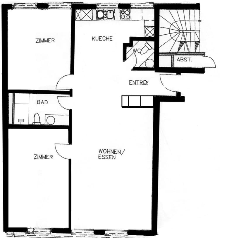 3,5 Zimmer umfassend saniert / Zentrumslage (10)