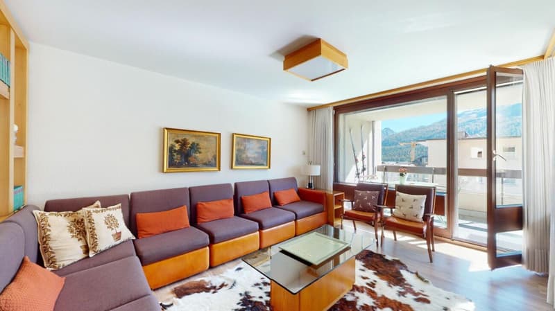 Home in the heart of St. Moritz - 4.5-room apartment with panoramic balcony (1)