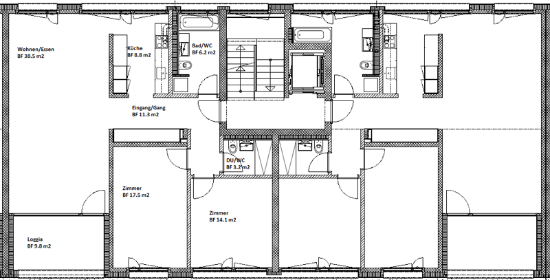 Moderne 3.5-Zimmerwohnung in der Tribschenstadt (9)