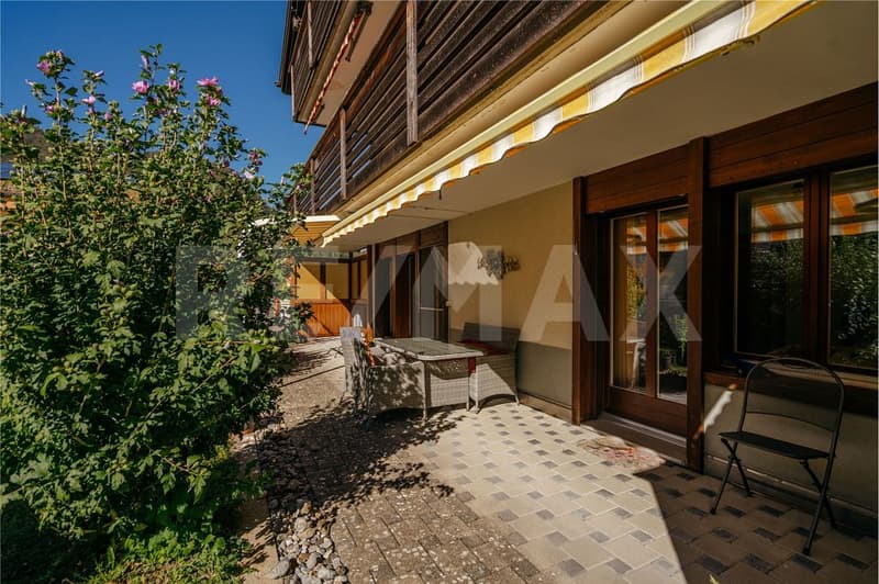 Attraktive 3.5-Zimmer-Parterrewohnung mit Gartenterrasse in Wilderswil (10)