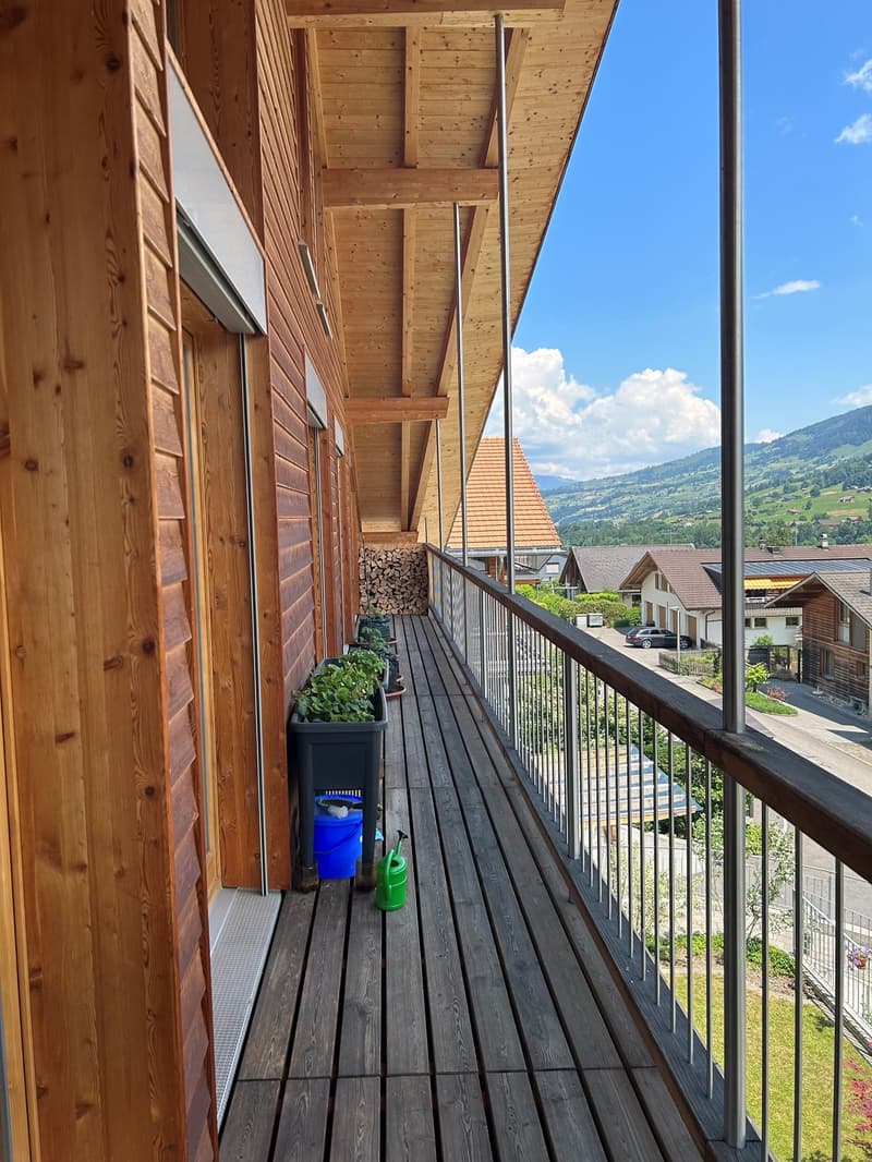 Moderne 4.5 Zimmer - Wohnung mit Blick auf die Kandertaler Bergwelt (2)