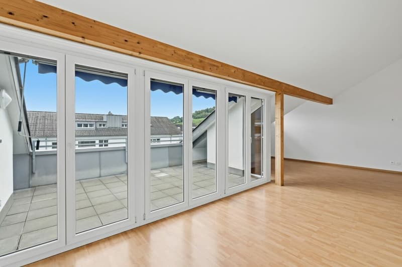 helle 3,5-Zimmer-Dachwohnung mit Terrasse & Weitblick (9)
