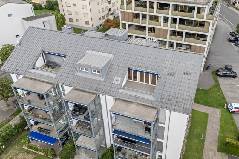 helle 3,5-Zimmer-Dachwohnung mit Terrasse & Weitblick (15)