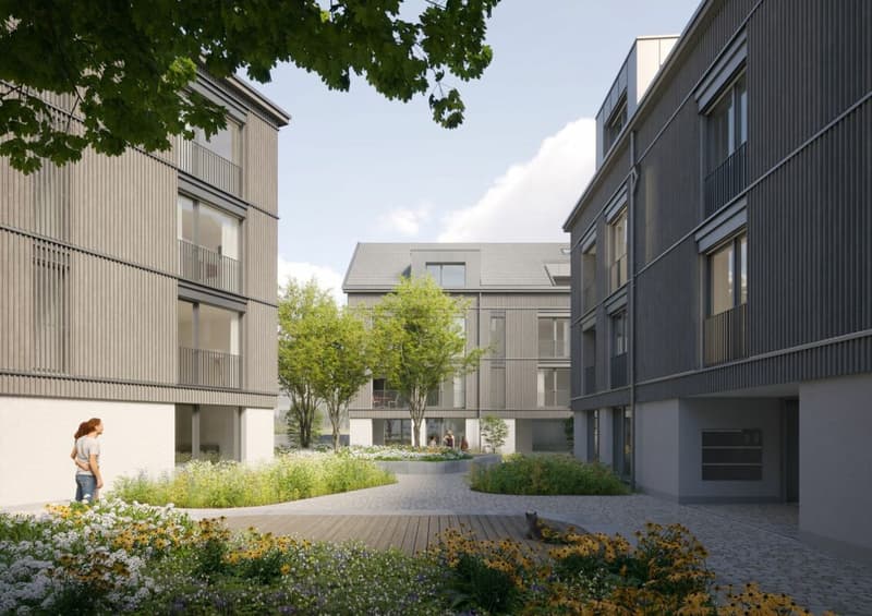 Appartamento di 1,5 locali in costruzione nuova, sopraelevazione "Wohnpark Oberdorf" (6)
