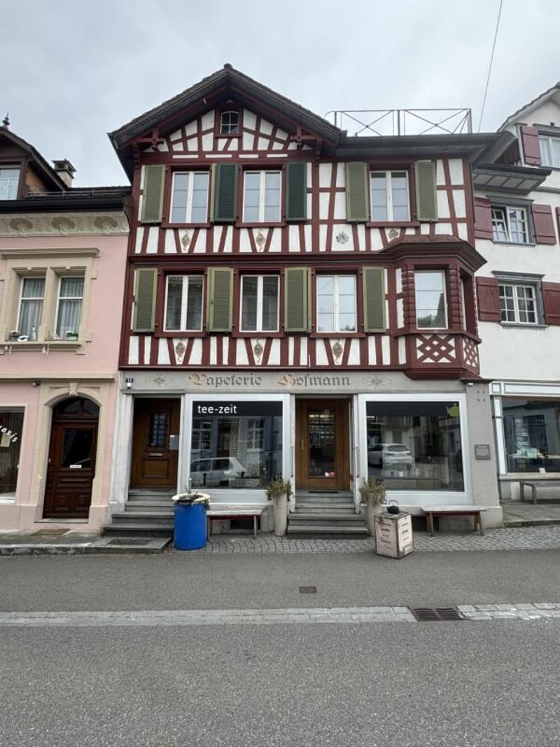 Grosszügige Altbauwohnung mit Garten in der Weinfelder Altstadt (1)