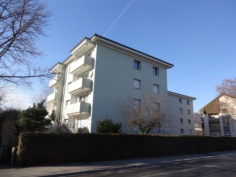 preiswerte 4-Zimmerwohnung mit Balkon und Aussicht (1)