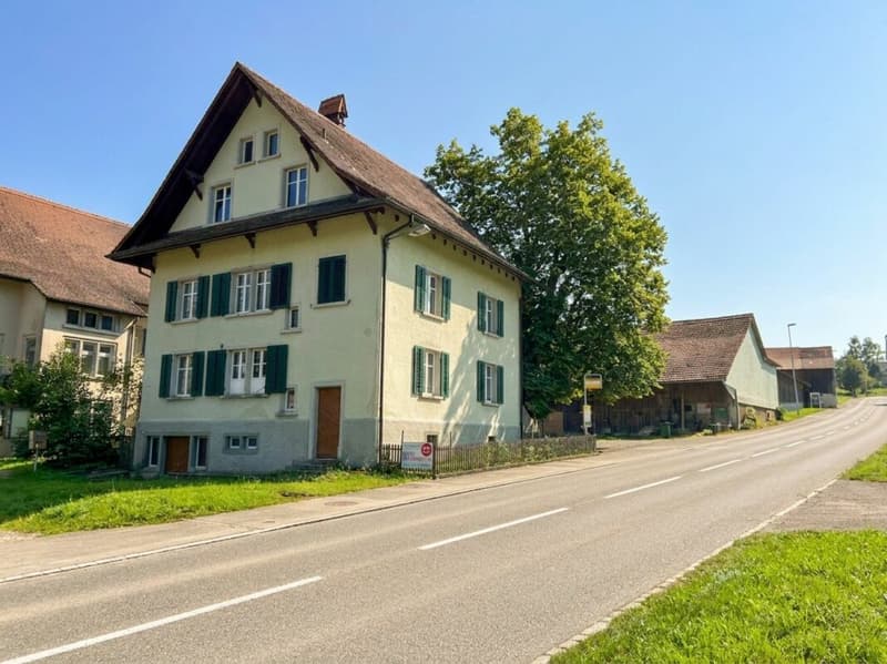 Zweifamilienhaus mit Scheune und Umschwung (2)