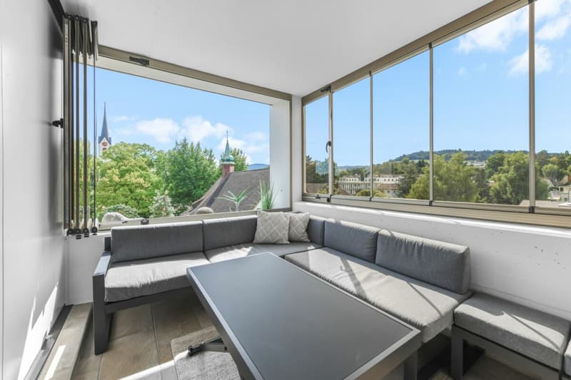 Habiter avec confort et vue panoramique - 5,5 pièces au centre (8)