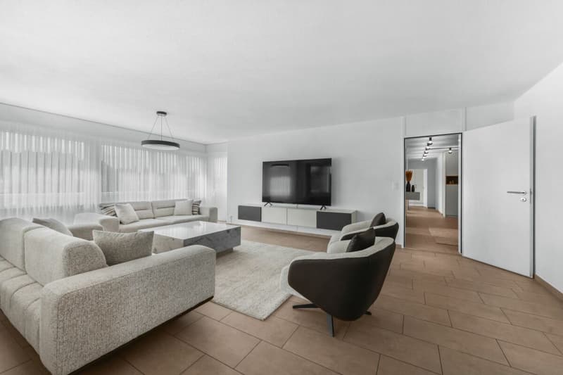 Habiter avec confort et vue panoramique - 5,5 pièces au centre (2)