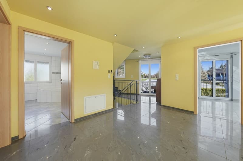 Vivere con comfort e spazio - casa familiare indipendente a Wittenbach (14)