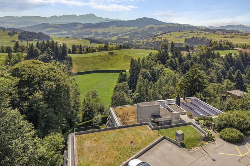 Wohnen wie im Einfamilienhaus! Riesige, gepflegte Maisonette-Wohnung mit Alpsteinpanorama und Schwimmbad (58)