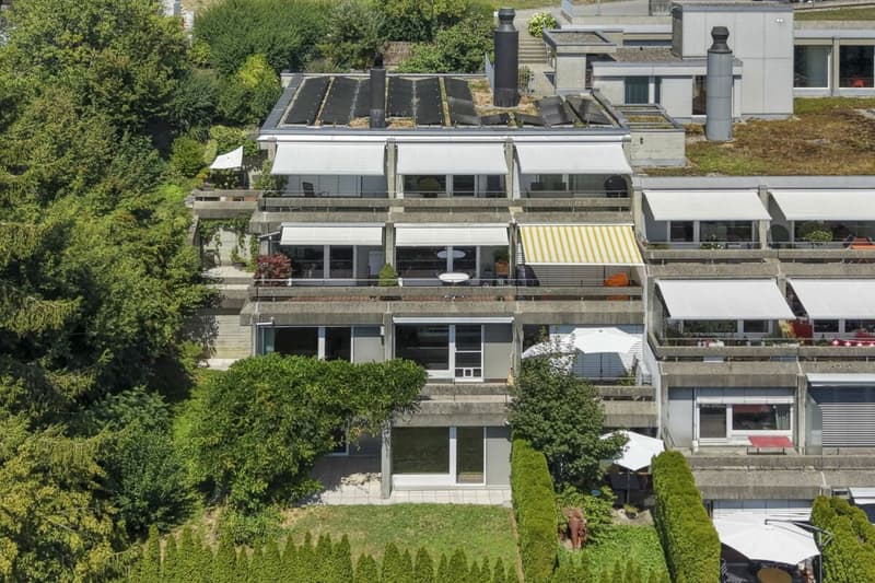 Wohnen wie im Einfamilienhaus! Riesige, gepflegte Maisonette-Wohnung mit Alpsteinpanorama und Schwimmbad (65)